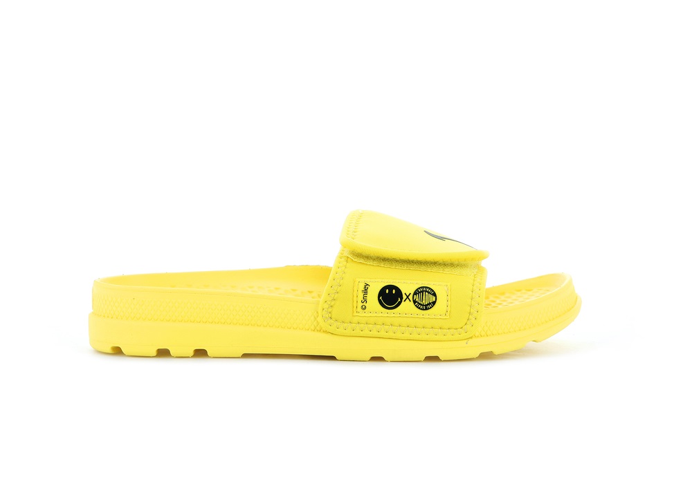 Sandalia Palladium SMILEY ® SOLEA BE KIND Hombre Amarillo | Costa Rica-14587